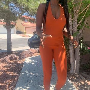 Orange one piece